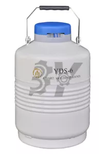 one 50mm Storage Type Liquid Nitrogen Storage Tank 6L Static Cryogenic Container - Picture 1 of 1