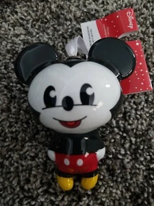 Hallmark Disney Mickey Mouse Decoupage Shatterproof Christmas Tree Ornament - Picture 1 of 2