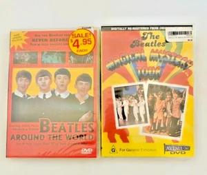 Beatles DVD Lot - Around The World (1963) & Magical Mystery Tour Remastered New - Picture 1 of 2