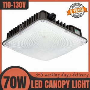 2Pack 70Watt Canopy Led Gas Station, Street, Commercial, Area & Outdoor Lighting - Picture 1 of 11