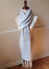 Women's Soft Extra Long Winter Scarf Boho Knit Luxurious Shawl Fringe Oversize