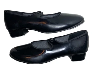 Little Girls Spotlights Black Tap Shoes Size: 13.5 - Picture 1 of 8