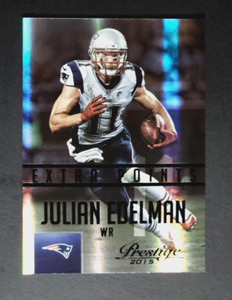 2015 Panini Prestige Football Black Holo #2 Julian Edelman /10 Patriots *NM/MT*