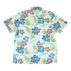Tommy Bahama Batiki Beach Camp Shirt - Continental Size Large Msrp $135