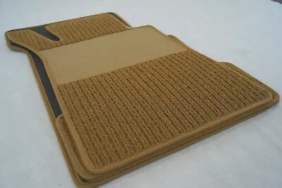 $$$ Lengenfelder Grosgrain Floor Mats Fits Porsche 924 + Date Saffron + New $$ - Image 1 of 3