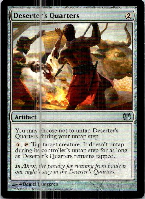 Deserter's Quarters Magic The Gathering Journey Into Nyz Light Play - Image 1 of 1