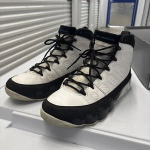 Nike Air Jordan 9 Retro White/University Blue-Black Size 11.5 CT8019-140 - Picture 1 of 12
