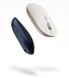 Xiaomi Portable Mouse 3 USB Dual Mode Mini Silent Mouse Bluetooth 2.4G 2400DPI - Picture 1 of 7