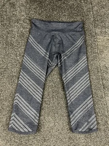 Lorna Jane Leggings Womens Extra Small Grey Cropped Tight Active Gym Ladies - Picture 1 of 12
