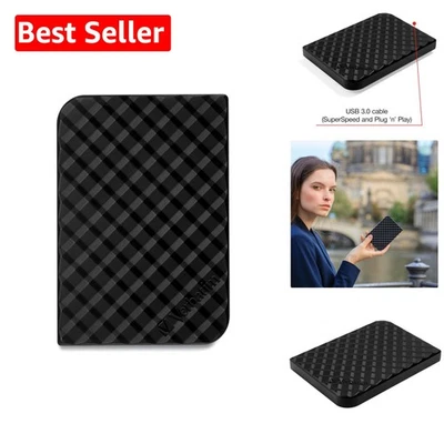 Sleek 1TB Store 'n' Go USB 3.0 HDD - High-Speed Data Transfer & Backup Solutions - Image 1 of 4