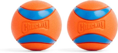 Chuckit – Ultra Ball Medium 2 Stück – 2 Jagdbälle für Hunde – Robuster und viels - Bild 1 von 4