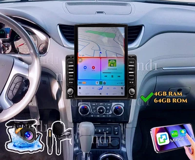 9.7'' Android CarPlay Car Radio Radio GPS For Chevrolet Traverse 2013-2017 4+64G - Imagem 1 de 4
