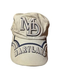 Maryland Vintage Logo Athletic Split Bar Snapback Mütze USA Golf bestickt - Bild 1 von 4