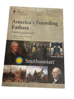 Great Courses America's Founding Fathers Allen C. Guelzo Smithsonian 18 Discs Foto 1 de 4
