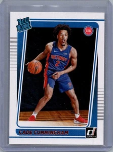Tarjeta de novato Donruss #211 2021-22 clasificación Cade Cunningham radiocontrol - Imagen 1 de 2