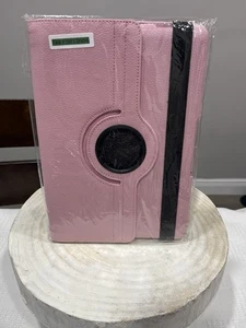 Samsung Galaxy Tab A 10.1 inch Book Cover Flip Stand - Pink - Picture 1 of 5