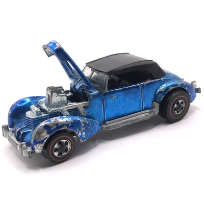 Hot Wheels Redline Classic Cord Car 1970/1971 Blue - Made In U.S.A. - Image 1 of 4