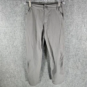 Patagonia Boys Gray Lightweight Hiking Pants Elastic Waist Youth Size Large 12 - Picture 1 of 6
