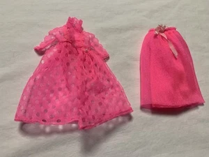 Vintage Topper Dawn Dream Sweet Princess Sheer Pink Robe + Nightgown- #0823 - Picture 1 of 4