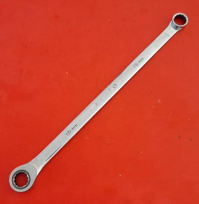 Llave de trinquete Matco Tools GRBZXLM1515 métrica de 15 mm de extremo de caja de 12" de largo Foto 1 de 4