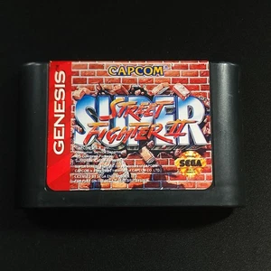 Cartucho auténtico Super Street Fighter 2 II (Sega Genesis) solo probado - Imagen 1 de 5
