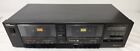 Vintage Curtis Mathes Double Tape Deck AK555 Untested For Parts
