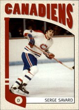 2004-05 ITG Franchises Canadian Canadiens Hockey Card #51 Serge Savard