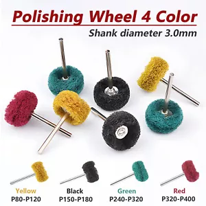 Wheel Buffing Polishing Set For Dremel Rotary Tool Bits Accessories Kit 4 Color - Picture 1 of 8