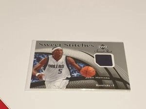 2006-07 Sweet Shot Sweet Stitches Josh Howard tarjeta camiseta - Dallas Mavericks - Imagen 1 de 1