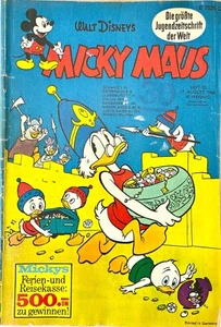 🦓 Cuaderno Mickey Mouse - 1968 - Cuaderno 33 - vintage Walt Disney - buen estado - Imagen 1 de 3