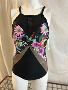 Next Women's Strappy One Piece, Multicolor Sz L - Picture 1 of 4