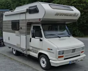 1990 Fiat Ducato Hymer Motorhome 5 Berth 2.5L Diesel MOT June 2025 - Picture 1 of 24