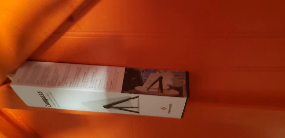 Twelve South Compass 2 for iPad, Black | Mobile Display Stand with Typing Angle - Image 1 of 4