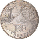 [#368527] Frankrijk, 10 Euro, Bretagne, 2012, Paris, PR, Zilver, Gadoury:EU514, 