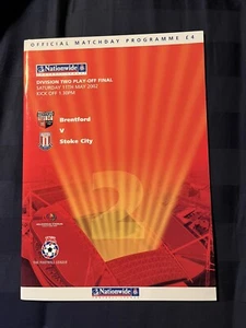 2002 BRENTFORD v STOKE CITY Div 2 Play Off Final - Picture 1 of 2