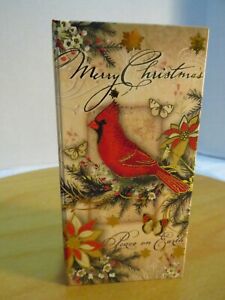 VTG PUNCH STUDIO CRANBERRY SOAP MUSIC BOX-WE WISH YOU A MERRY CHRISTMAS
