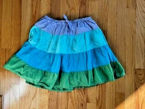 Adorable GAP girls lined tiered rainbow skirt - size XL (12) - Picture 1 of 5
