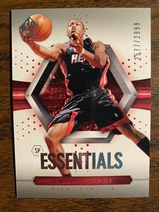 2005-2006 SP Authentic Dwayne Wade Essentials # 2577/2999