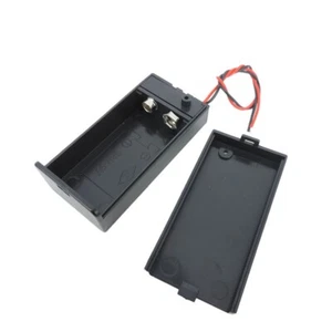 9V Battery Power Case Holder Cable Lead ON/OFF Switch PP3 Box Supply - Picture 1 of 5