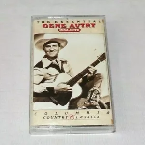 VTG Cassette Tape Country Bluegrass Music The Essential Gene Autry 1933-1946 - Picture 1 of 1