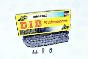 DID 520 x 120 Links NZ Series Non Oring Natural Drive Chain - Picture 1 of 1