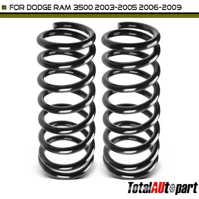 2Pcs Coil Spring for Dodge Ram 3500 2003 2004 2005-2009 4WD Front Left & Right - Image 1 of 4