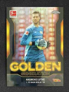 Andreas Luthe 2022-23 Topps Chrome Bundesliga Golden Generation #GG-AL - Picture 1 of 2