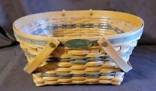 Longaberger Traditions 1996 Community Basket W/ Plastic Protector Liner