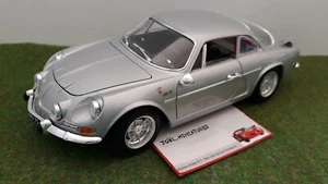 RENAULT ALPINE A110 1600S street civile gris métal 1/16 non 1/18 BURAGO voiture - Foto 1 di 8