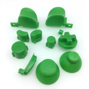 For Nintendo NGC Controller ABXYZ/L R Buttons+Analog Thumbstick D-pad Mod Green - Picture 1 of 4