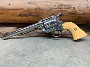 Denix M1873 Grips Handles Grip Panel Aged Ivory Smooth W/ Hardware Resin Polymer - Picture 1 of 6