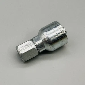EW Crimp Fitting, 06Z-606, Straight SAE 37° JIC Female Swivel, 3/8"" x 3/8"" - Picture 1 of 1