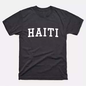 Haiti Shirt | Haiti Classic T-Shirt | Men Women Adult Unisex Haiti Tee - Picture 1 of 11