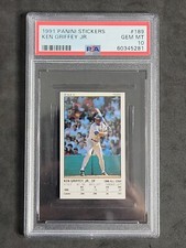 1991 Panini Stickers #189 Ken Griffey Jr.  PSA 10 GEM MINT 